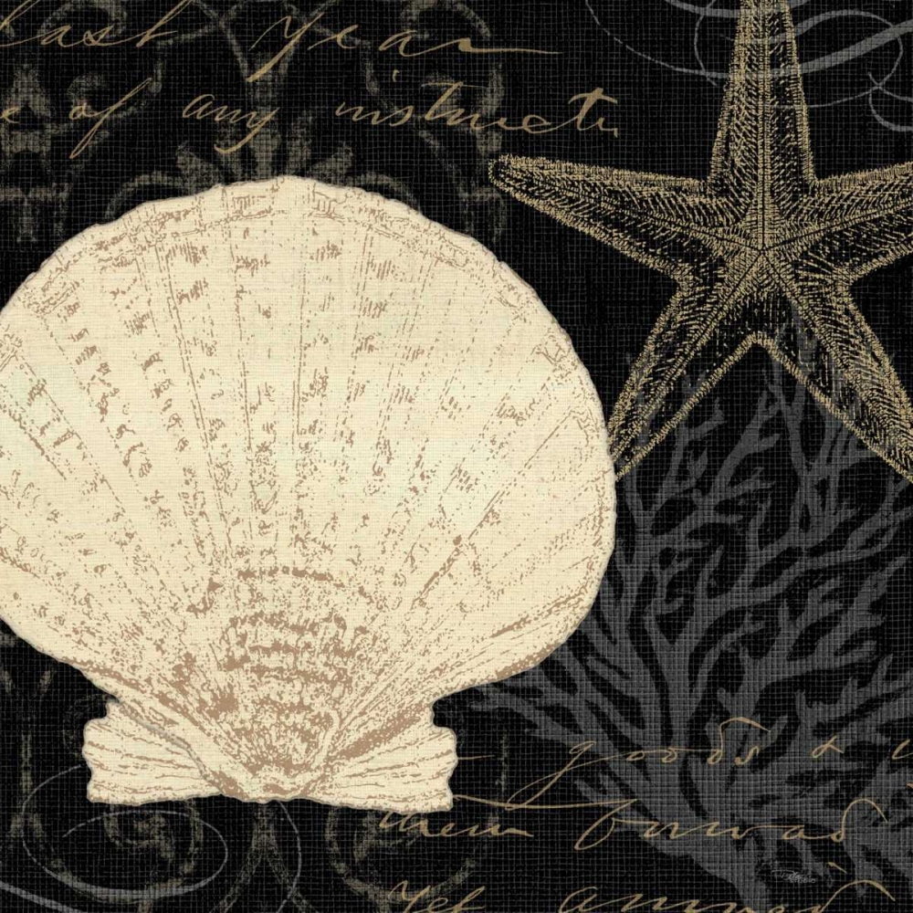 Wall Art Painting id:33432, Name: Coastal Moonlight II, Artist: Pela Studio