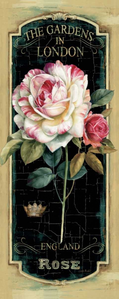 Wall Art Painting id:17403, Name: Garden View V Black, Artist: Audit, Lisa