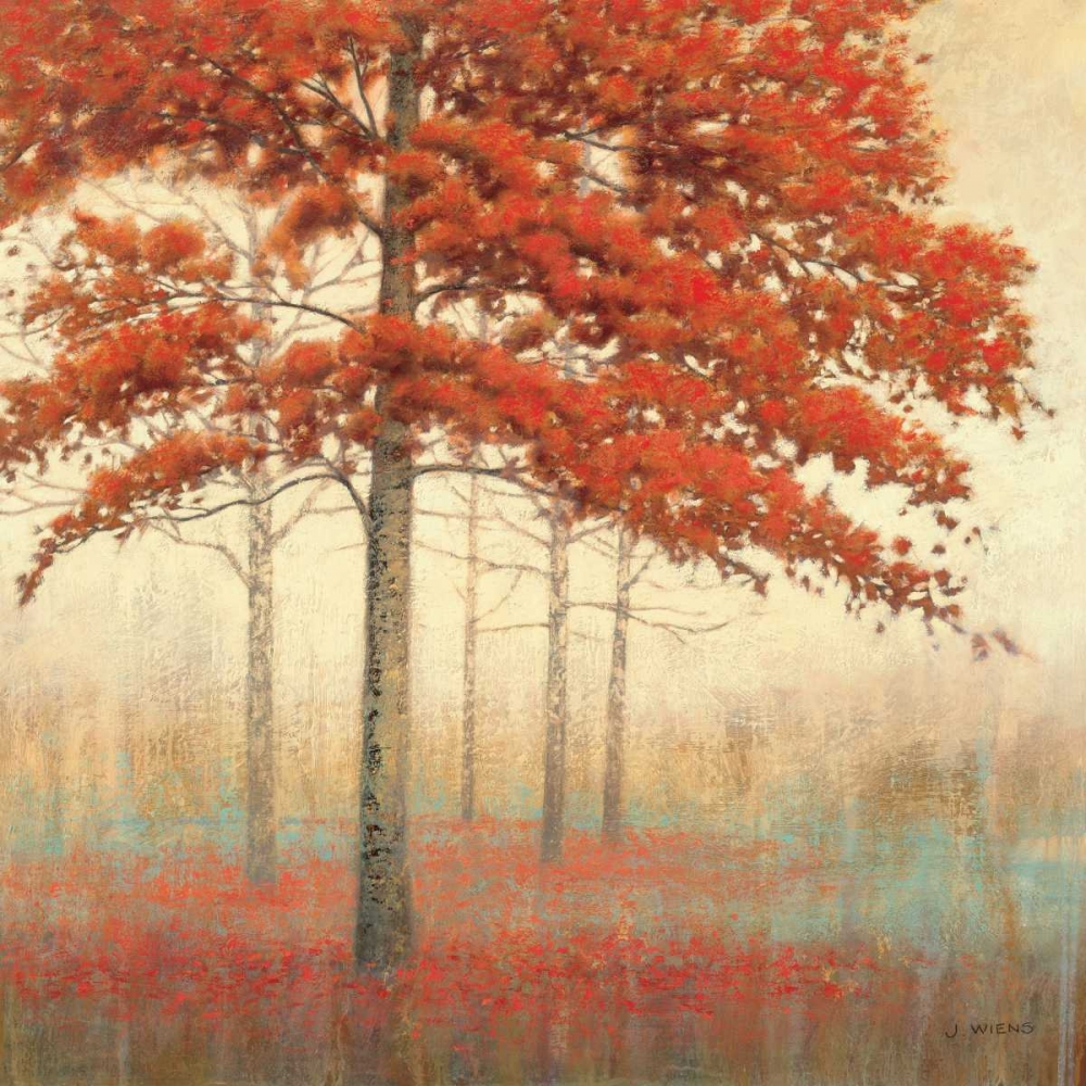 Wall Art Painting id:17687, Name: Autumn Trees II, Artist: Wiens, James