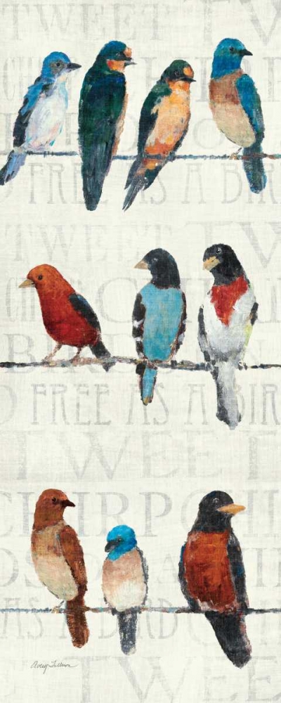 Wall Art Painting id:17411, Name: The Usual Suspects Panel I, Artist: Tillmon, Avery