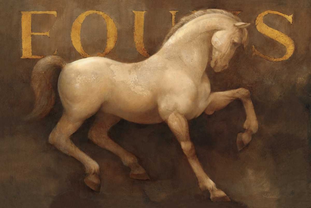 Wall Art Painting id:17846, Name: Equus, Artist: Hristova, Albena