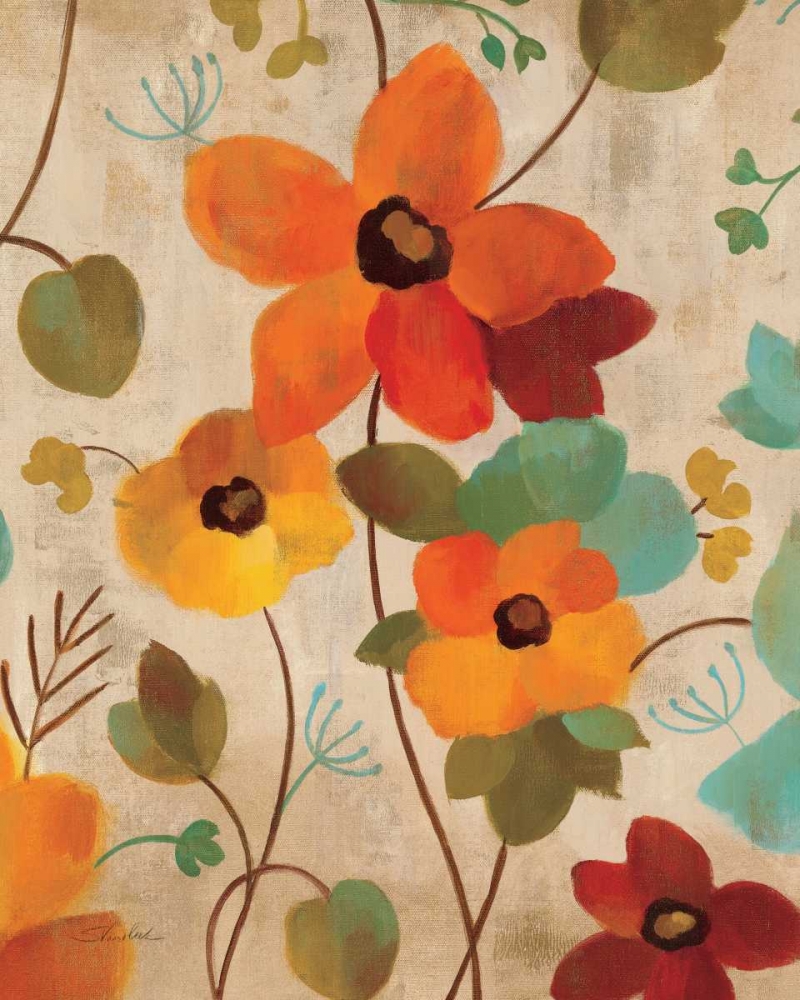 Wall Art Painting id:33481, Name: Vibrant Embroidery III, Artist: Vassileva, Silvia