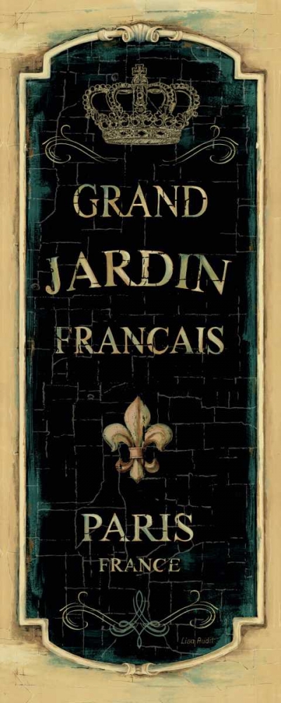 Wall Art Painting id:17328, Name: Garden View VIII - Grand Jardin, Artist: Audit, Lisa