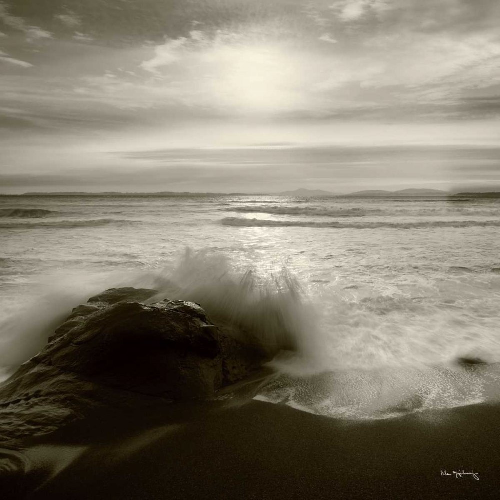 Art Print: Tides and Waves Square I