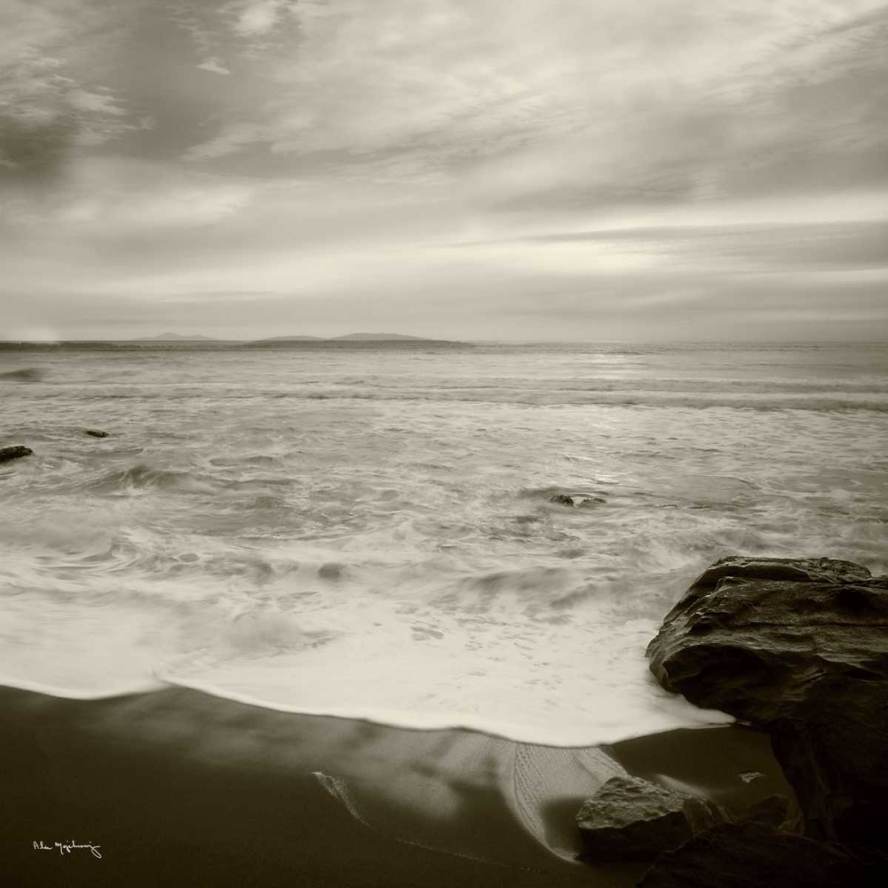 Art Print: Tides and Waves Square II