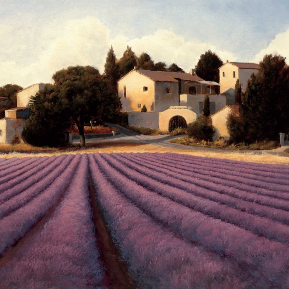 Wall Art Painting id:33505, Name: Lavender Fields I, Artist: Wiens, James
