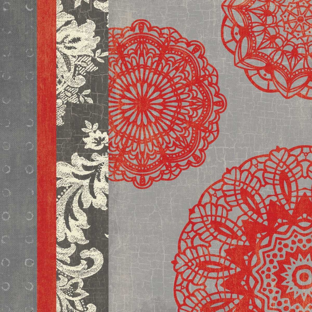 Art Print: Contemporary Lace I