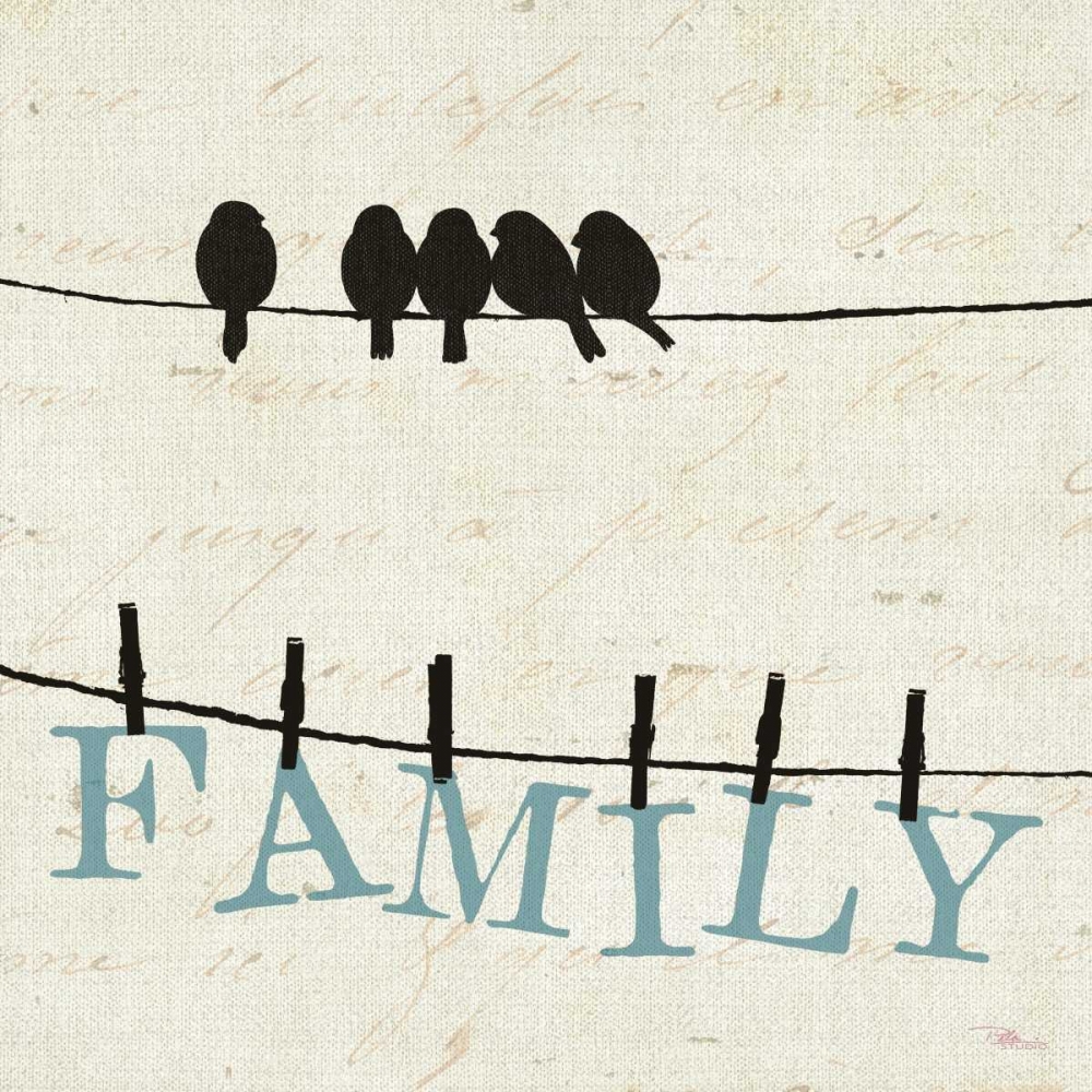 Wall Art Painting id:17526, Name: Bird Talk III, Artist: Pela Studio