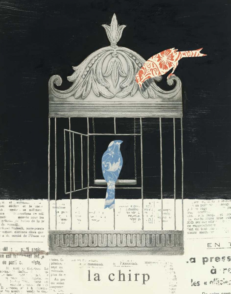 Wall Art Painting id:17395, Name: La Chirp, Artist: Adams, Emily