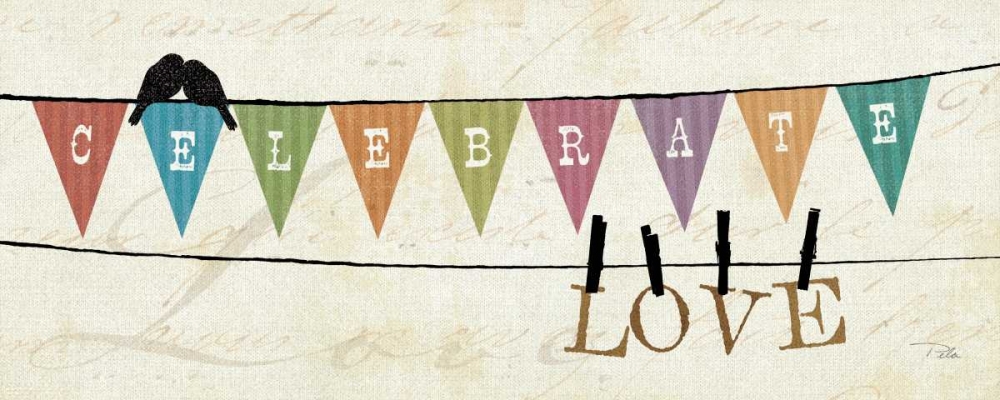 Art Print: Happy Words I