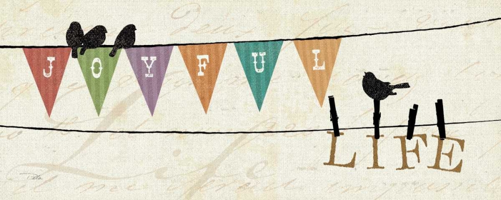 Art Print: Happy Words II