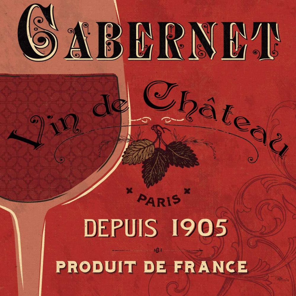 Wall Art Painting id:17455, Name: Red Label I, Artist: Pela Studio