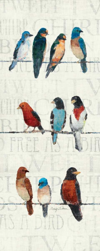 Wall Art Painting id:33618, Name: The Usual Suspects Panel I, Artist: Tillmon, Avery