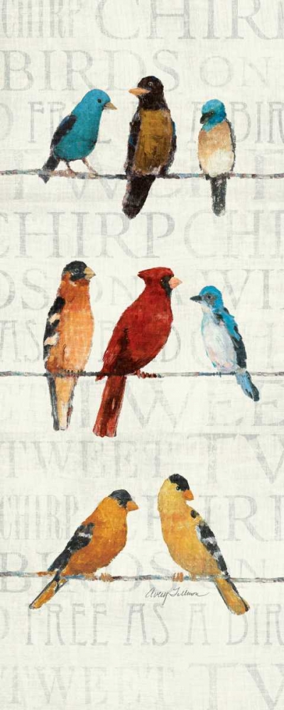 Wall Art Painting id:33619, Name: The Usual Suspects Panel II, Artist: Tillmon, Avery