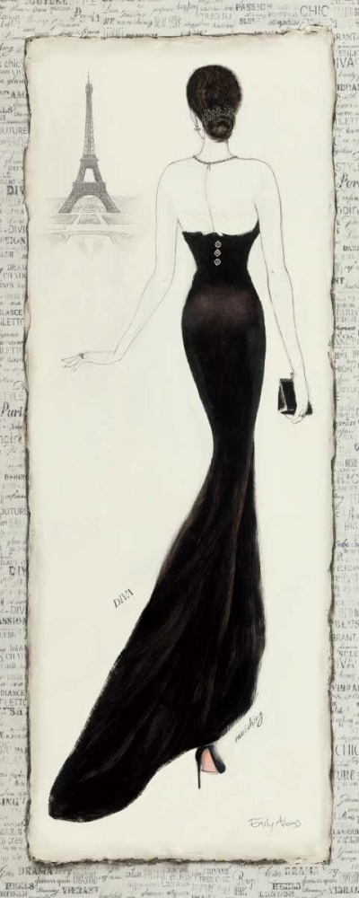 Art Print: Elegance Diva I