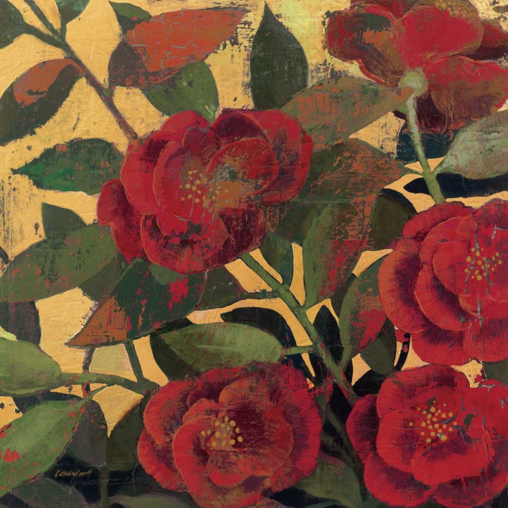 Wall Art Painting id:33653, Name: Abundant Roses I, Artist: Lovell, Kathrine