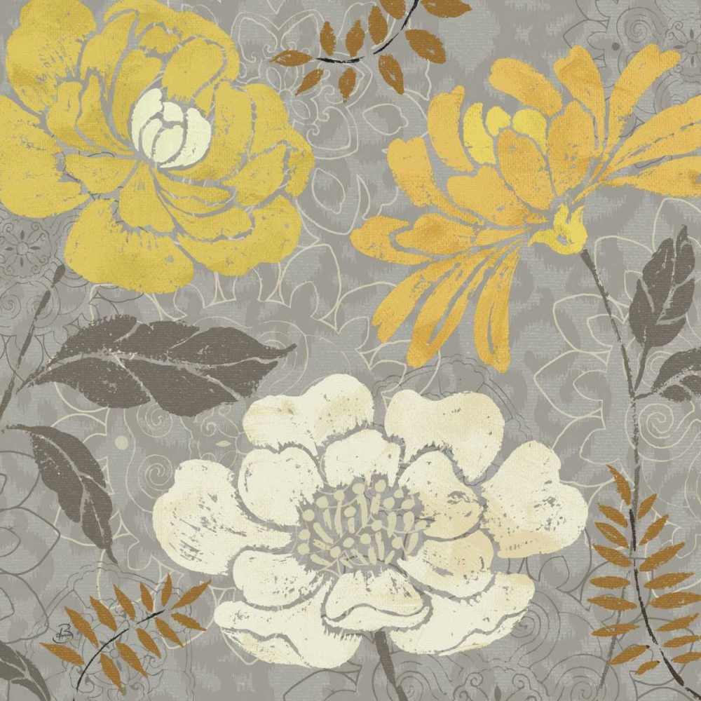 Wall Art Painting id:33690, Name: Morning Tone Gold II, Artist: Brissonnet, Daphne