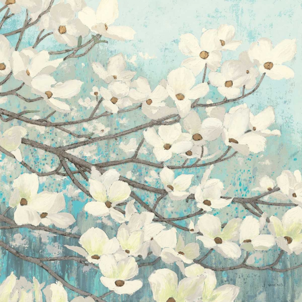 Wall Art Painting id:17644, Name: Dogwood Blossoms II, Artist: Wiens, James