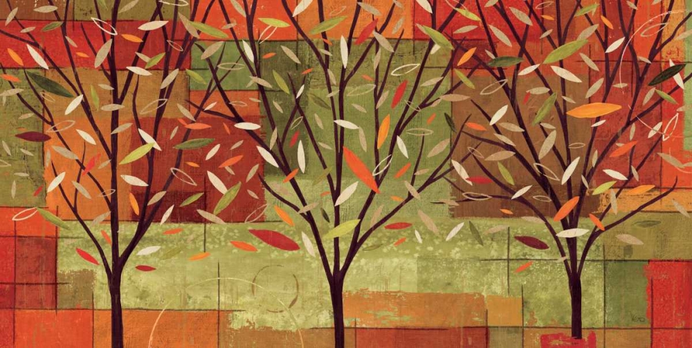 Wall Art Painting id:17432, Name: Watercolor Forest II, Artist: Charron, Veronique