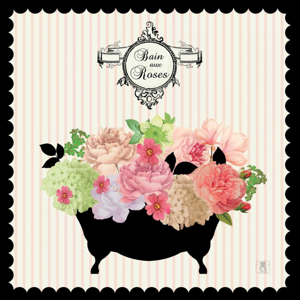 Art Print: Bain du Jardin III