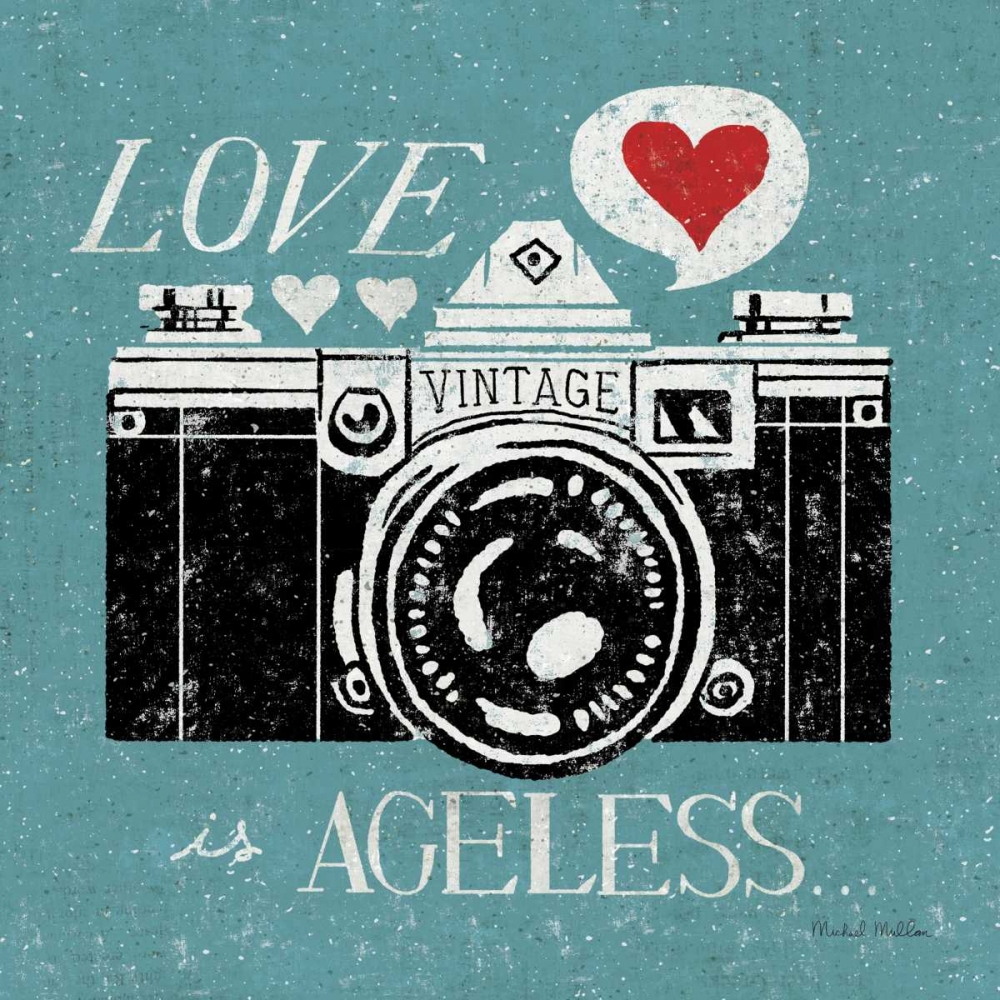 Wall Art Painting id:33711, Name: Vintage Desktop - Camera, Artist: Mullan, Michael