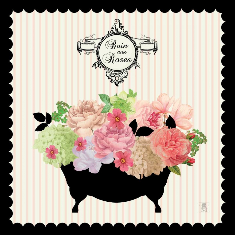 Wall Art Painting id:17127, Name: Bain du Jardin III, Artist: Studio Mousseau