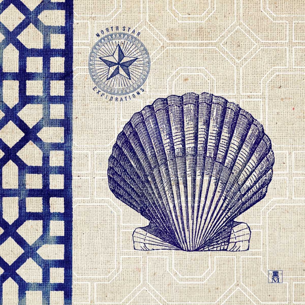 Wall Art Painting id:17142, Name: Sea Shore Square III, Artist: Studio Mousseau