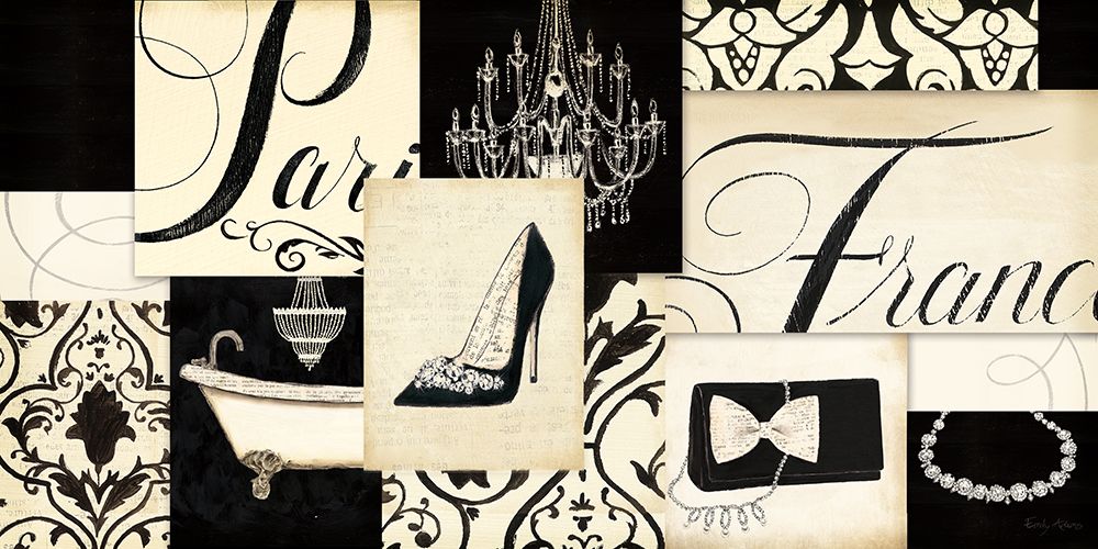 Art Print: Emilys Boudoir Collage