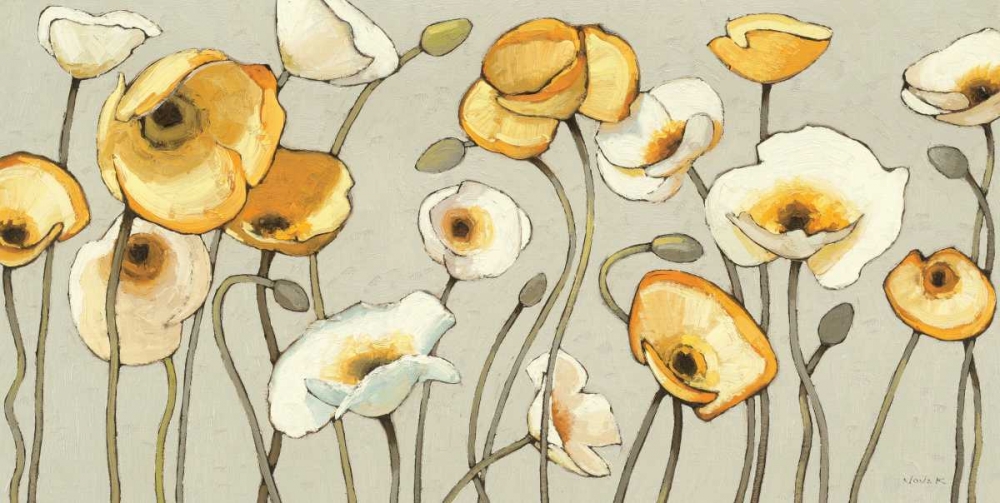 Wall Art Painting id:17583, Name: Jaune Gris I, Artist: Novak, Shirley