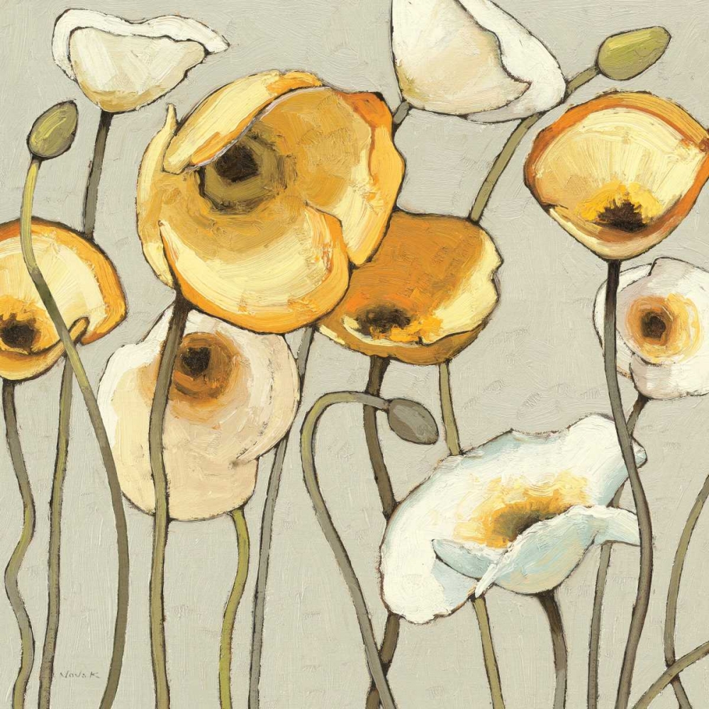 Wall Art Painting id:17584, Name: Jaune Gris II, Artist: Novak, Shirley