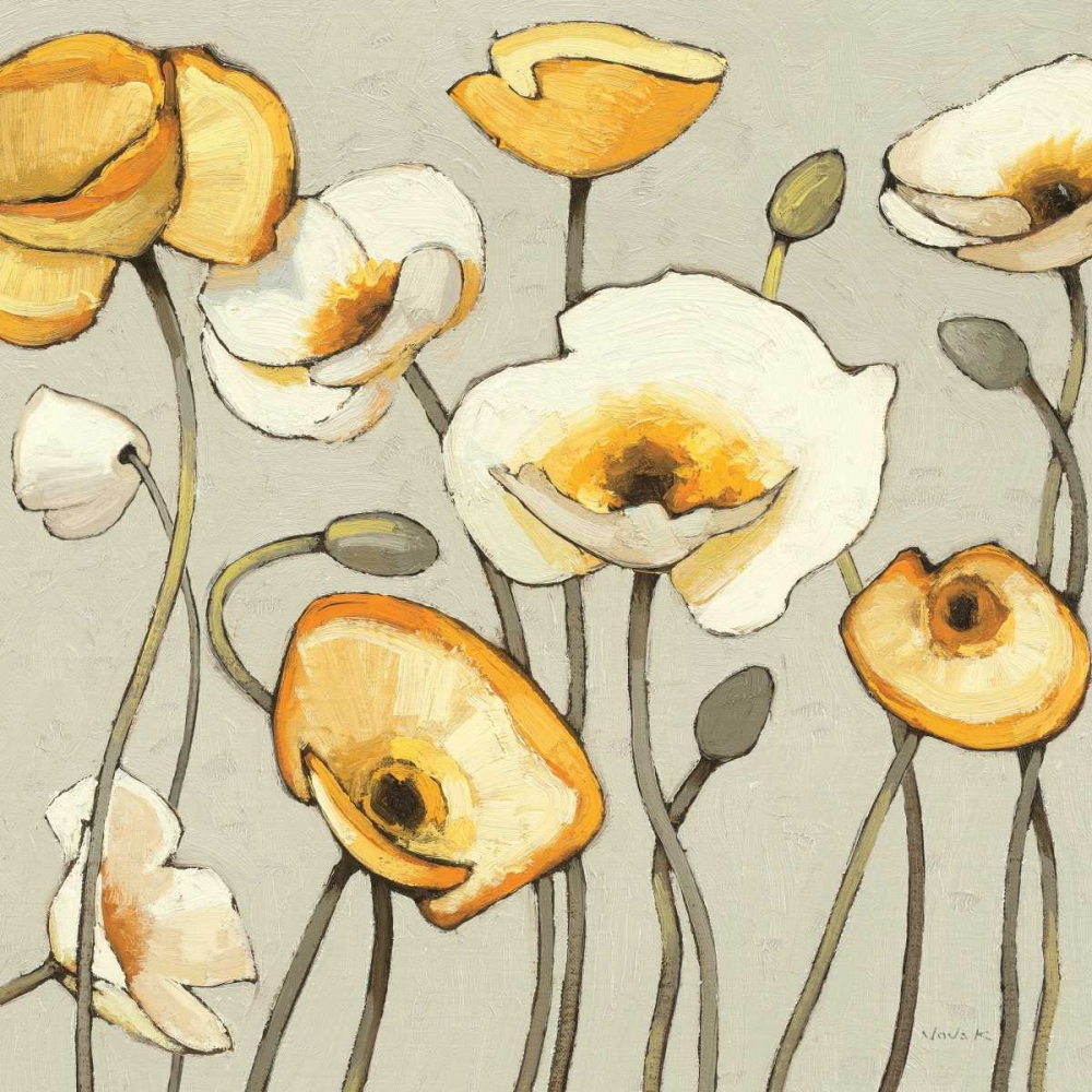 Wall Art Painting id:17585, Name: Jaune Gris III, Artist: Novak, Shirley