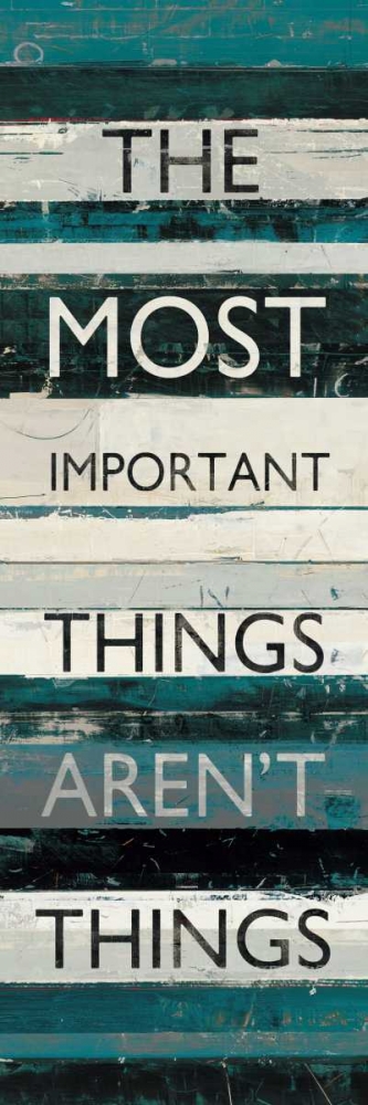 Art Print: Blue Zephyr Quote II