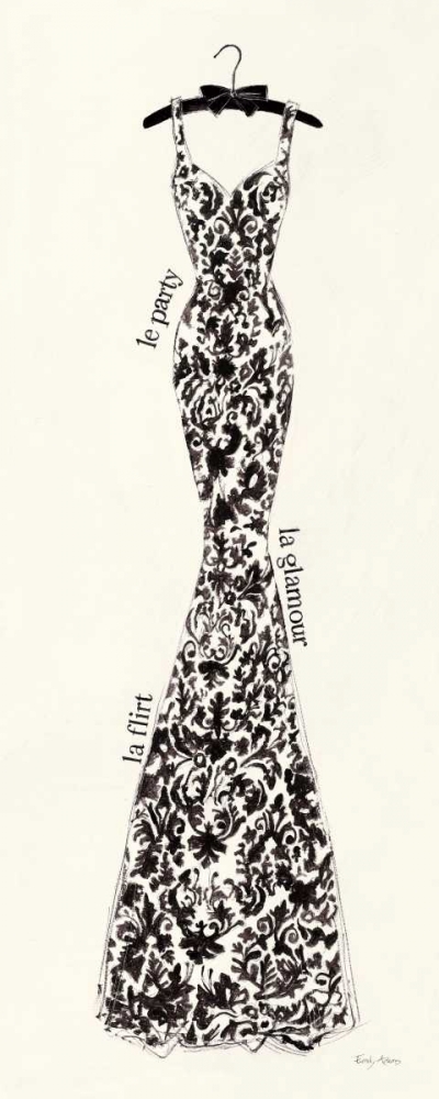 Art Print: Couture Noir  Original II