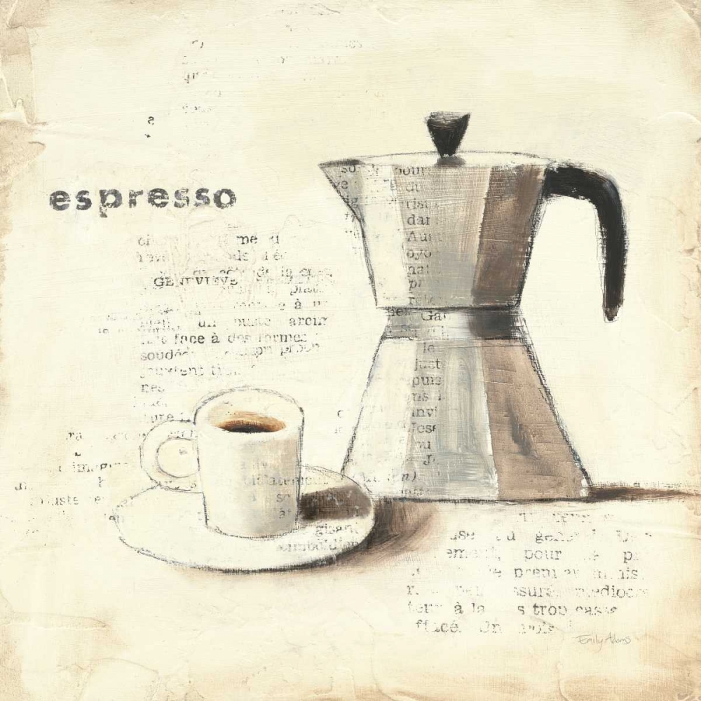 Art Print: Parisian Coffee II