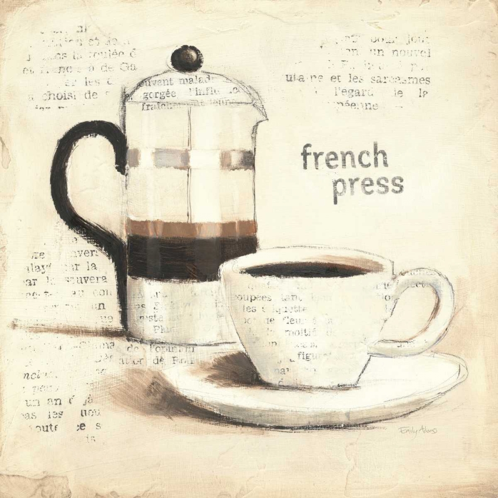 Art Print: Parisian Coffee III