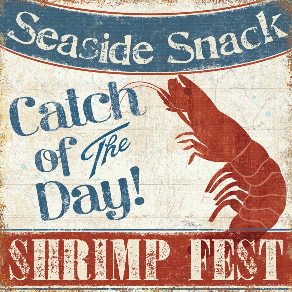 Wall Art Painting id:17221, Name: Fresh Seafood III, Artist: Pela Studio