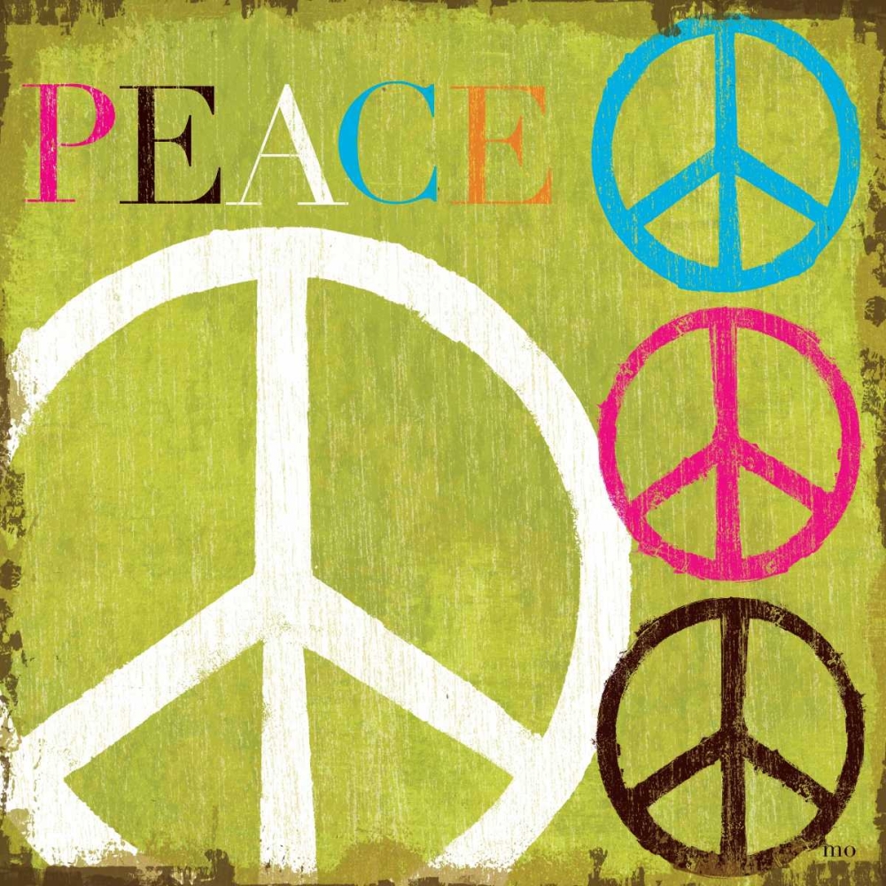 Wall art: Peace, by Mullan, Michael