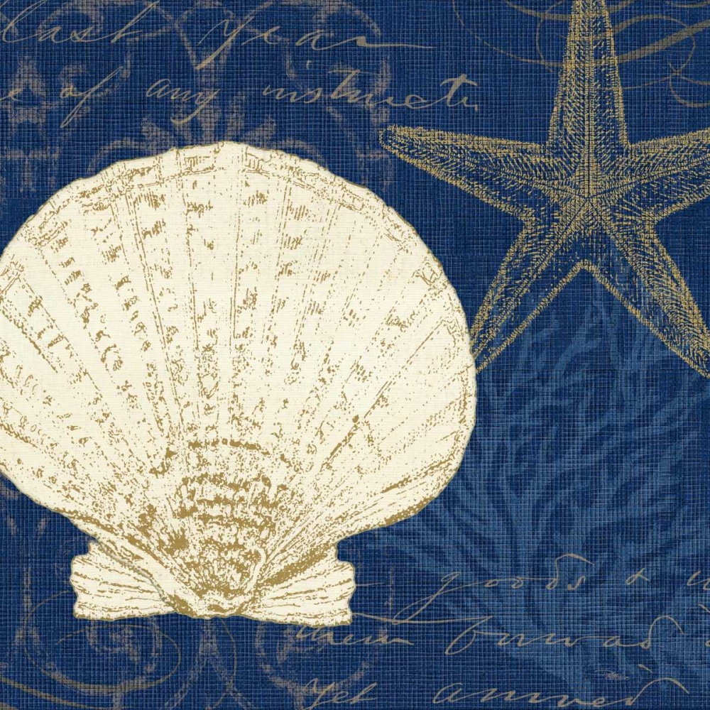 Wall Art Painting id:33863, Name: Coastal Moonlight II, Artist: Pela Studio