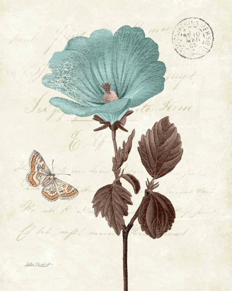 Wall Art Painting id:33875, Name: Touch of Blue III, Artist: Pertiet, Katie