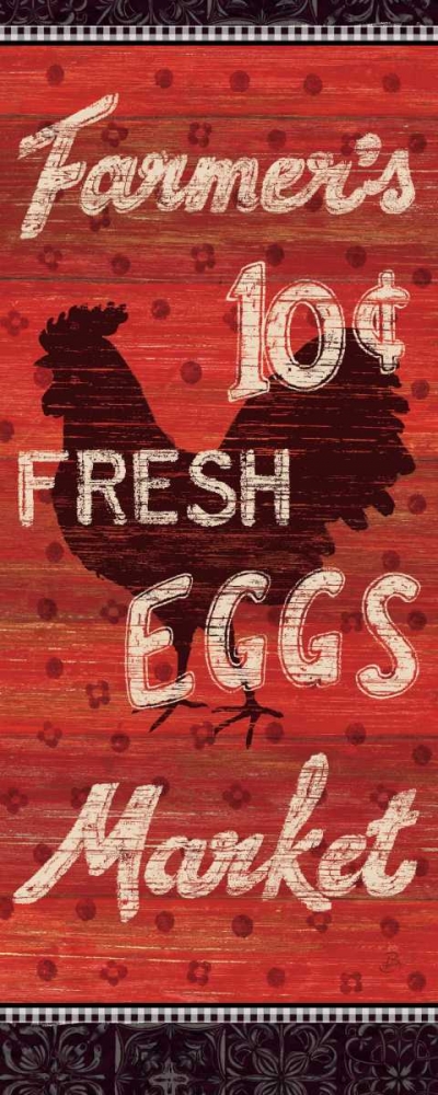 Wall Art Painting id:17187, Name: Country Touch VI, Artist: Brissonnet, Daphne