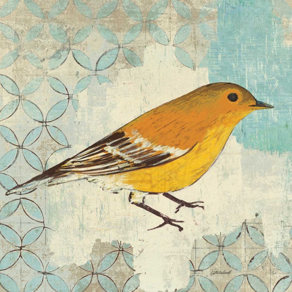 Wall Art Painting id:33905, Name: Pine Warbler, Artist: Lovell, Kathrine