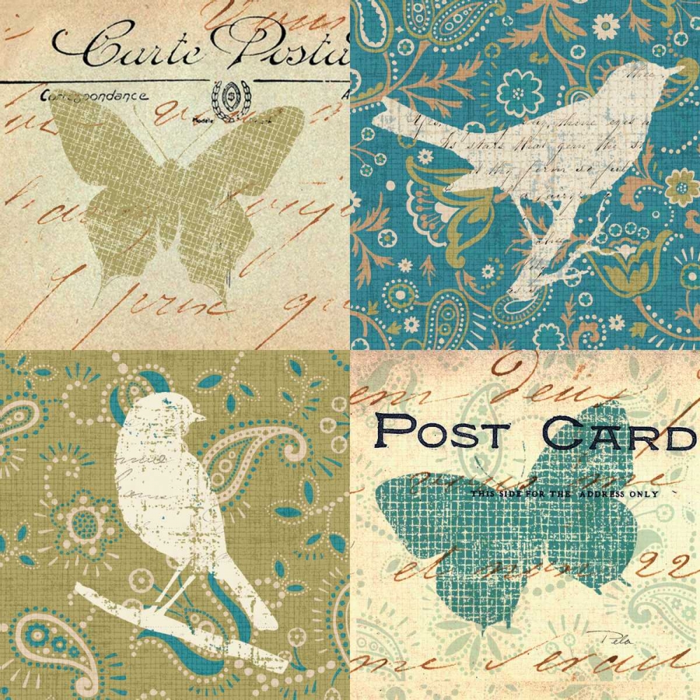 Wall art: Bohemian Nature I, by Pela