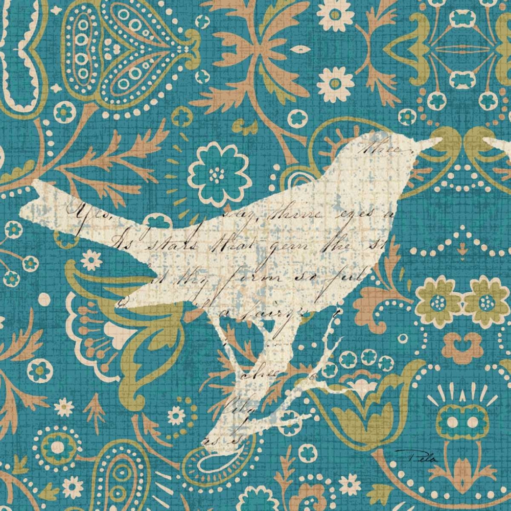 Wall art: Bohemian Nature Square II, by Pela