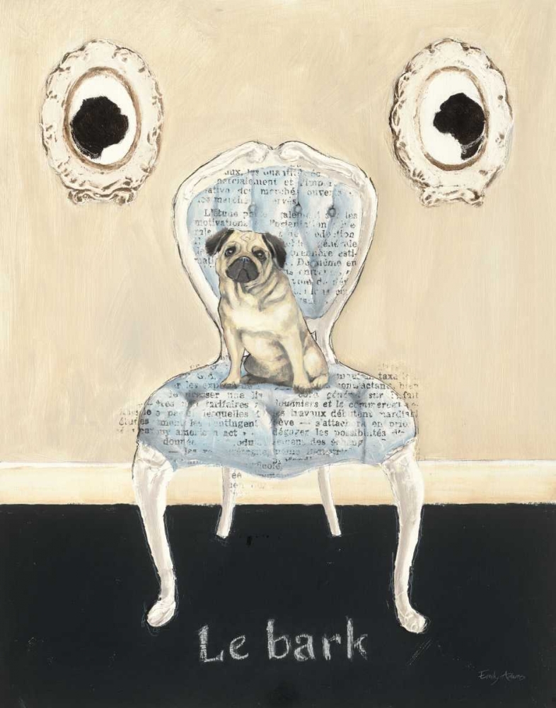 Wall Art Painting id:17430, Name: Le Bark, Artist: Adams, Emily