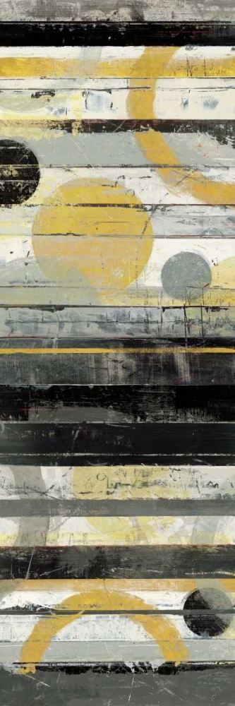 Wall Art Painting id:28011, Name: Yellow Zephyr Panel, Artist: Schick, Mike