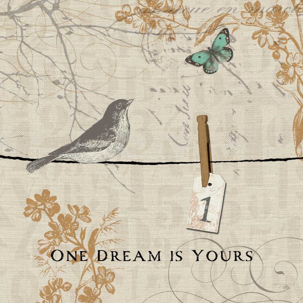 Art Print: Words that Count I