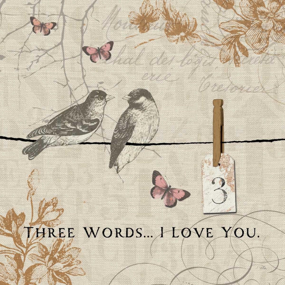 Art Print: Words that Count III