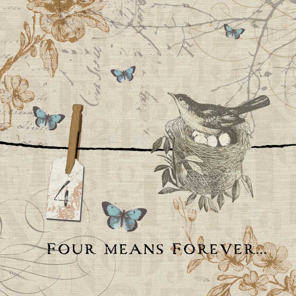 Art Print: Words that Count IV