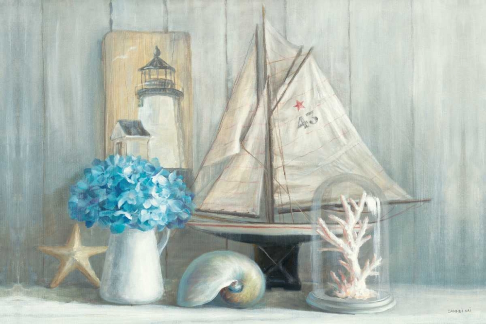 Wall Art Painting id:17216, Name: Summer House Crop, Artist: Nai, Danhui