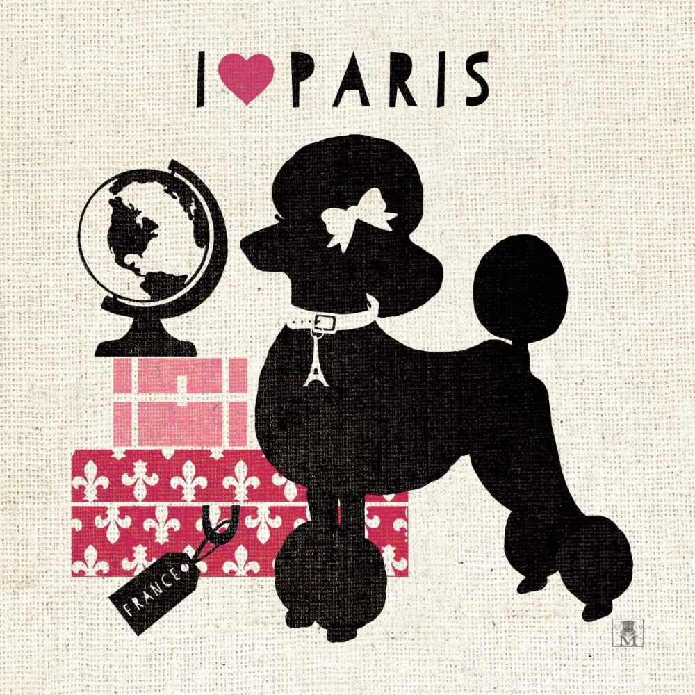 Art Print: Paris Pooch